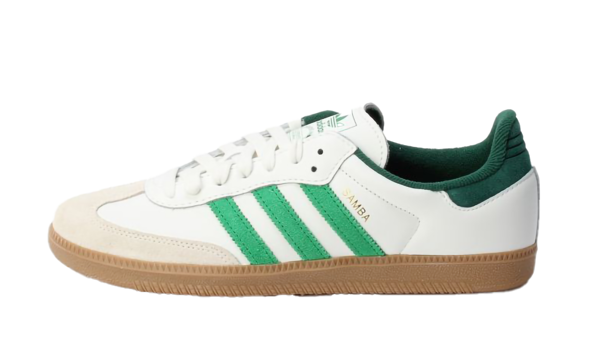 Adidas Samba OG Core White Green JI3202