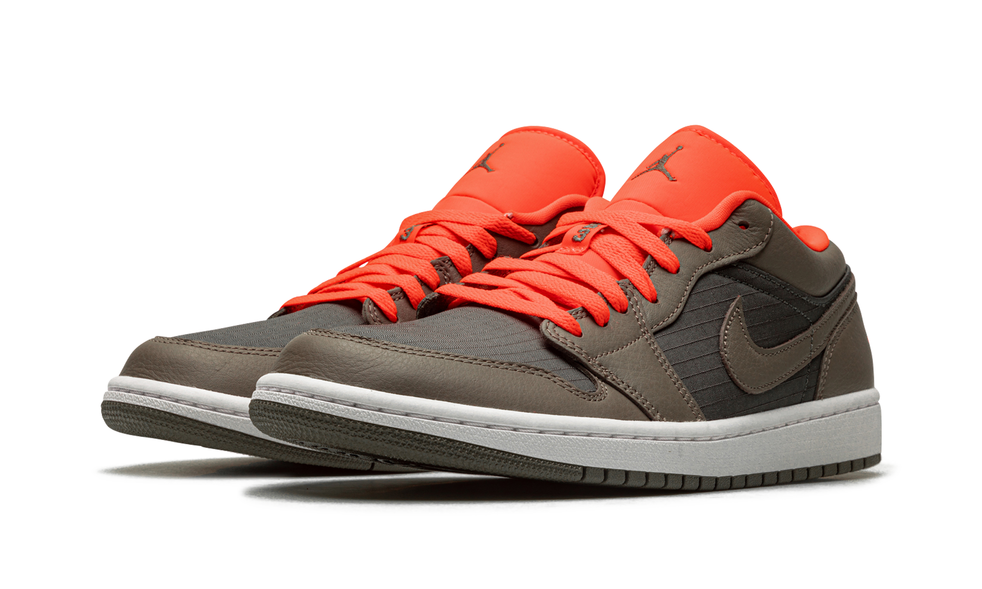 AIR JORDAN 1 LO SE WMNS Black / Olive/ Bright Crimson DQ6076 002