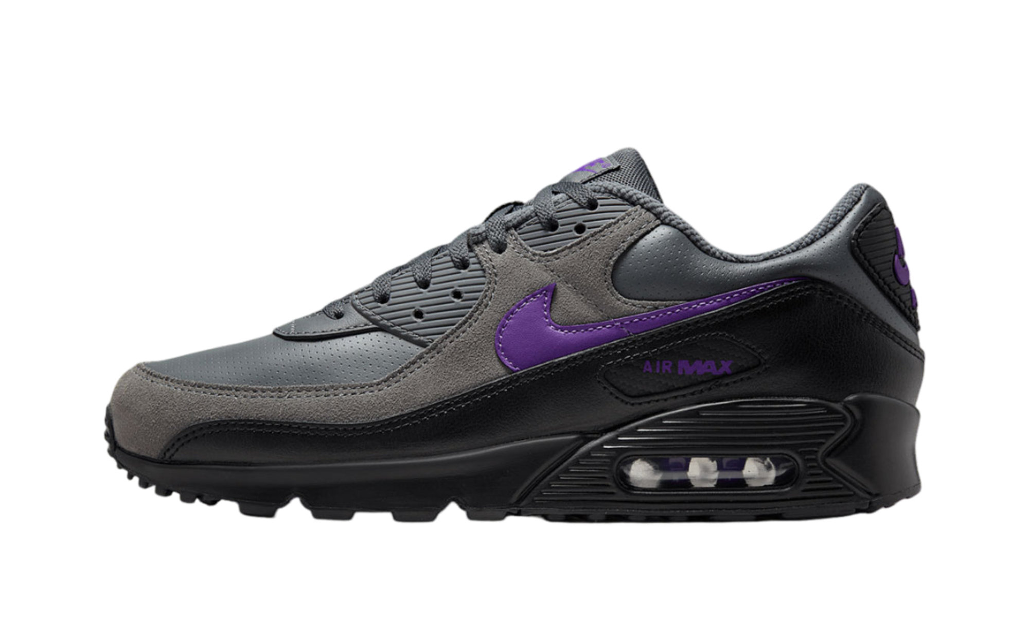 Nike Air Max 90 Black Purple IF0670 004