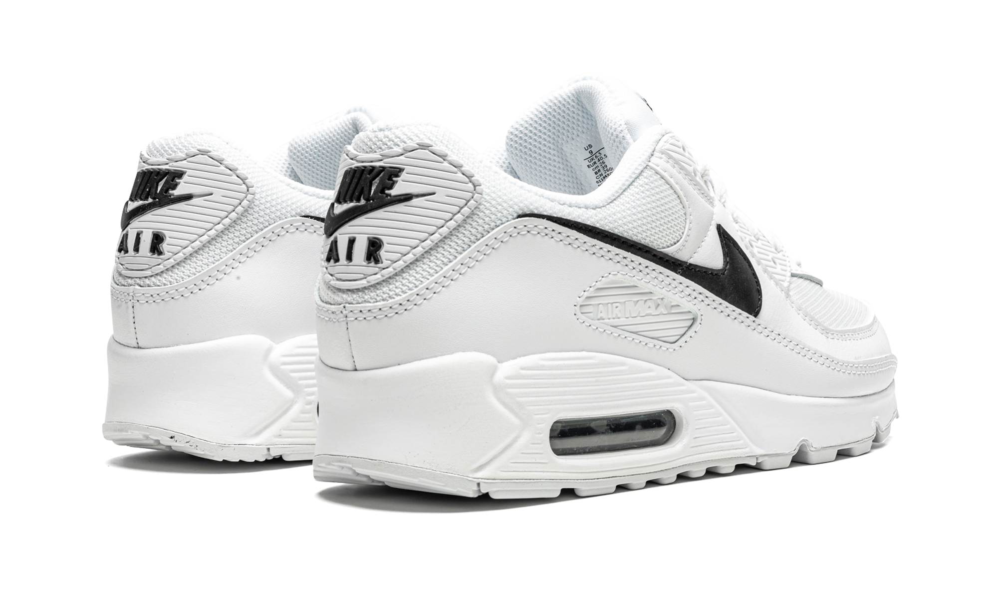 Nike AIR MAX 90 MNS WMNS White / Black CQ2560 101