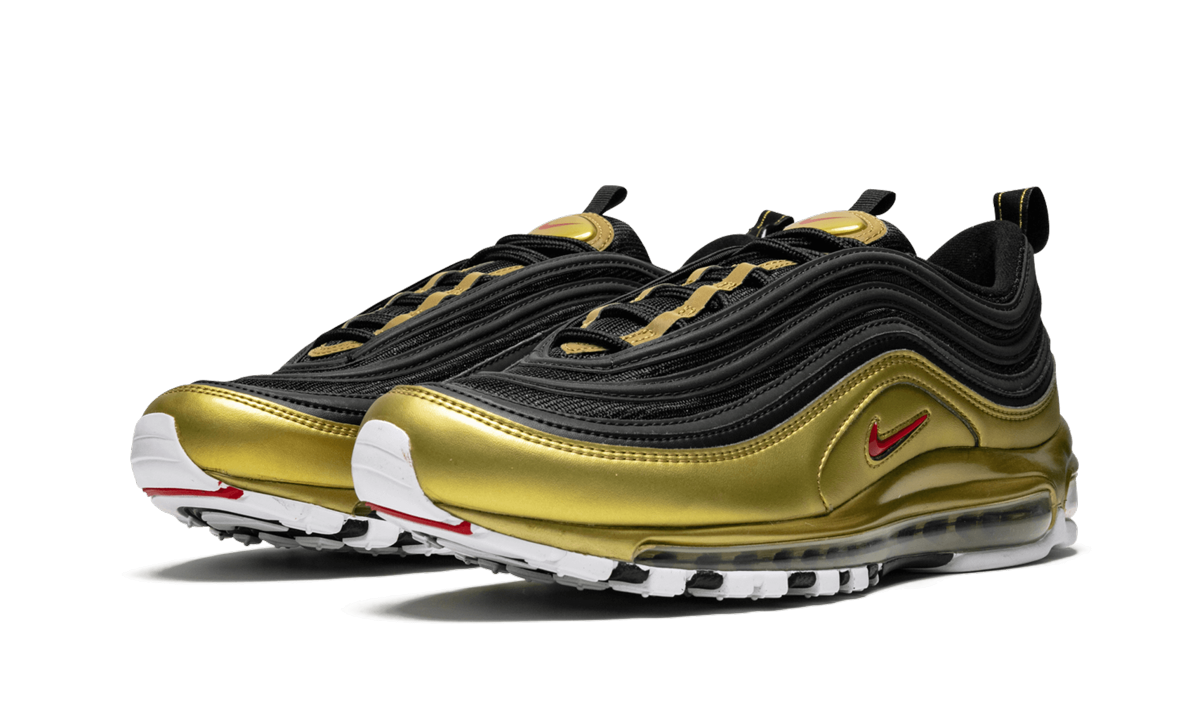 Nike Air Max 97 Black / Metalic Gold AT5458 002