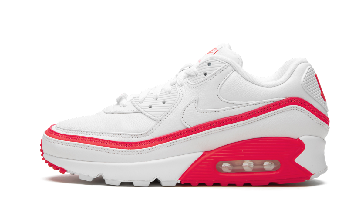 Nike Air Max 90 / UNDFTD Undefeated White/Red CJ7197 103