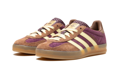 Adidas Gazelle Indoor Maroon Almost Yellow JI0324