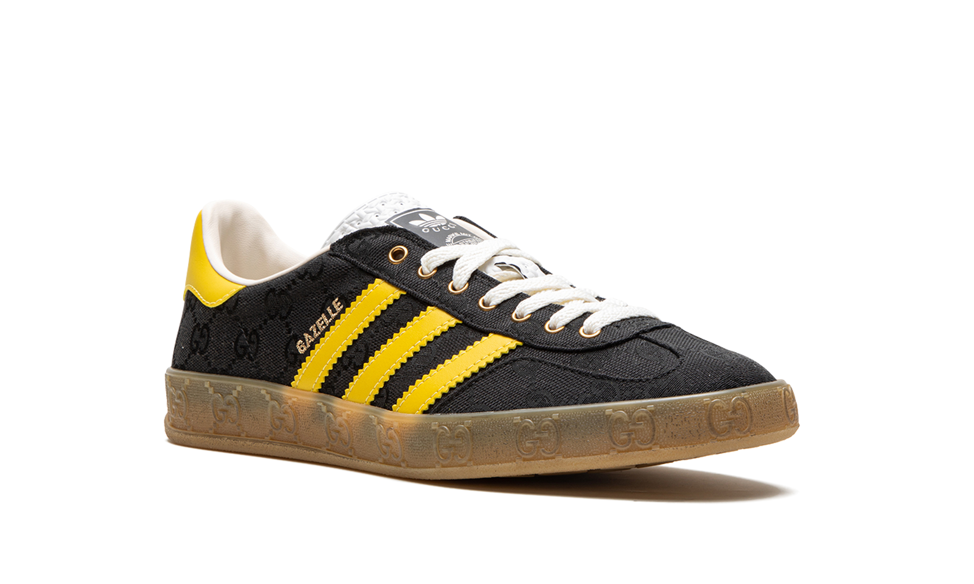 Adidas Gucci Gazelle GG Monogram - Black IE2264
