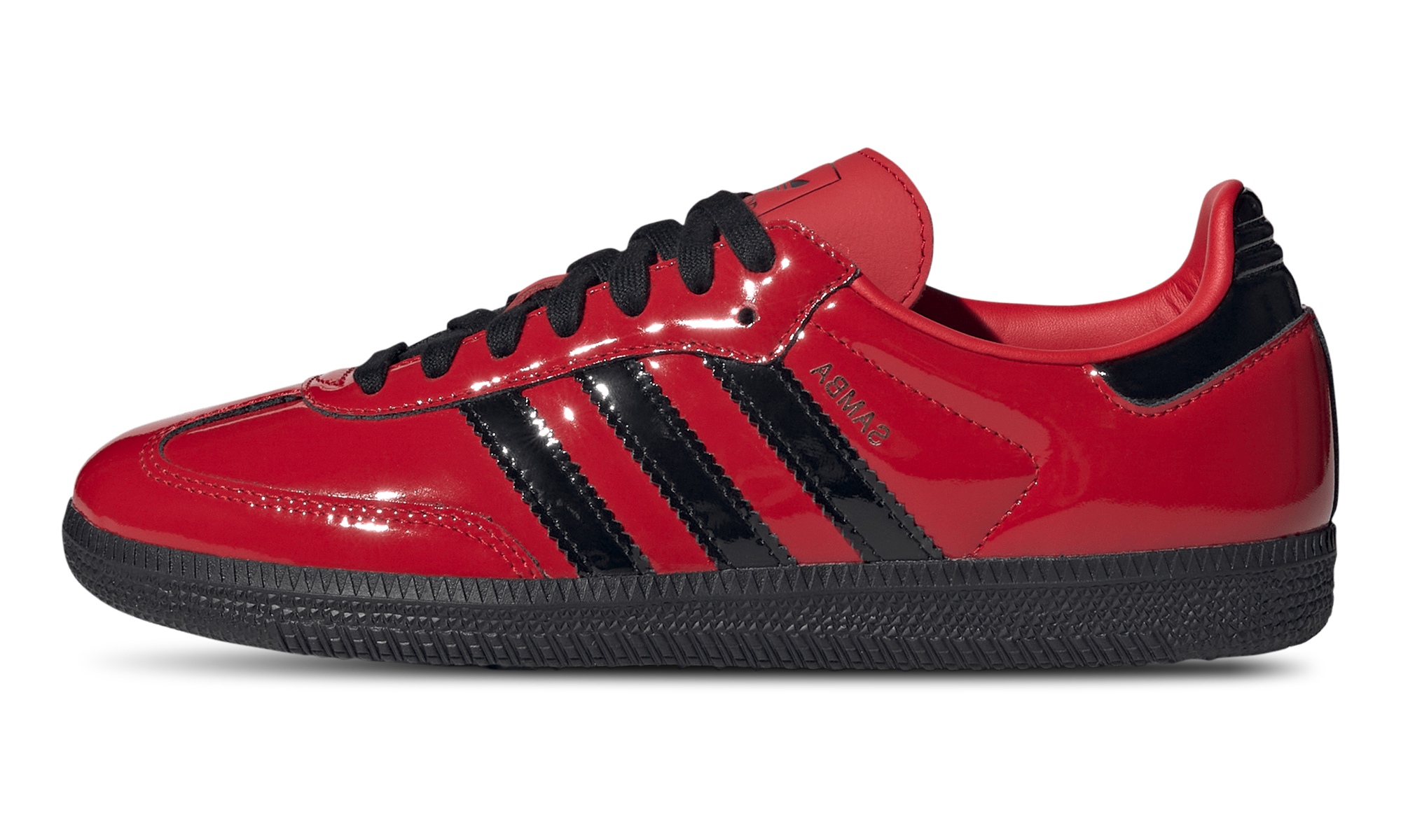 Adidas SAMBA OG WMNS BETTER SCARLET BLACK PATENT IH3989