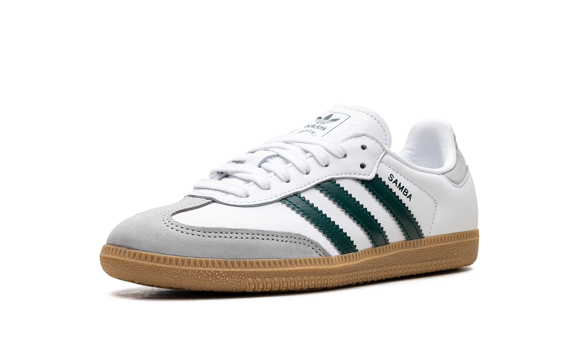 Adidas Samba OG WMNS White Collegiate Green Gum JI2724