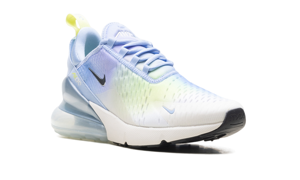 Nike Air Max 270 WMNS Aluminum Hydrangeas Light Lemon Twist Metallic Silver IB7937 468