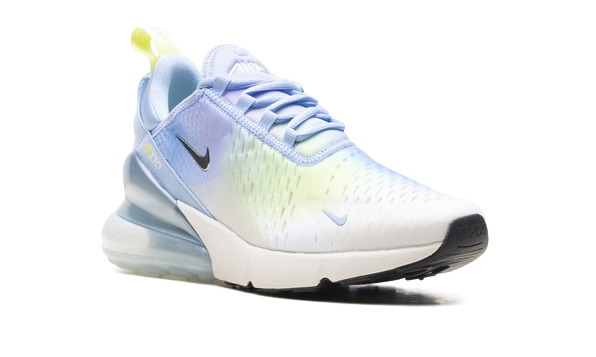 Nike Air Max 270 WMNS Aluminum Hydrangeas Light Lemon Twist Metallic Silver IB7937 468