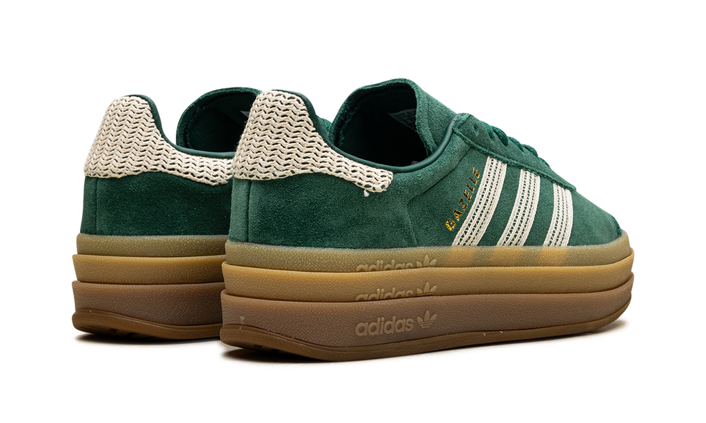Adidas Gazelle Bold WMNS Collegiate Green White Gold JS3358