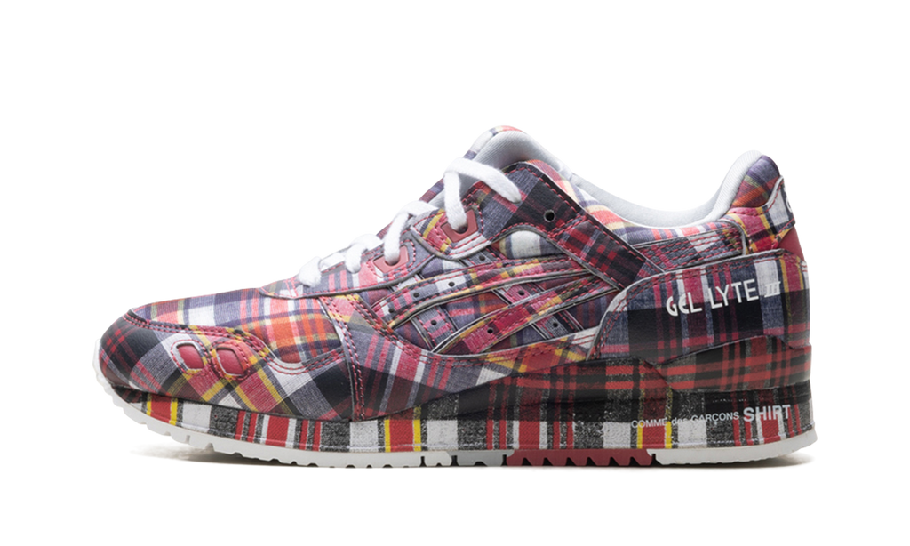 Asics Gel-Lyte 3 07 Remastered Comme des Garçons SHIRT Red Plaid 1203A824 600