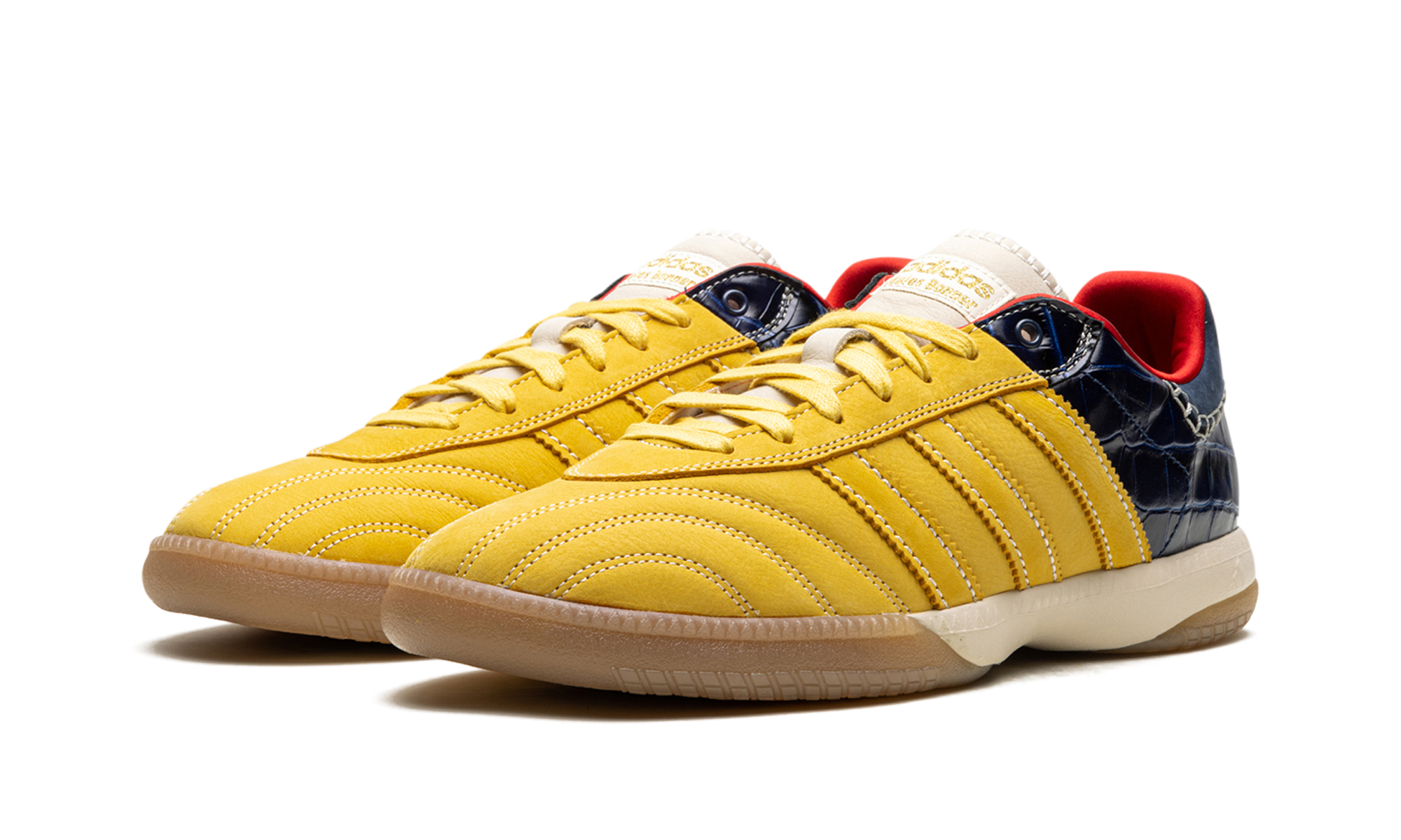 Adidas Samba Millenium Wales Bonner - Fade Gold / Navy Croc IH8407