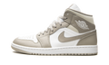 Air Jordan 1 Mid Linen / College Grey 554724 082