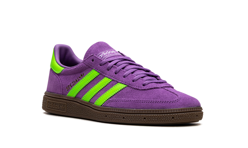 Adidas Handball Spezial Elastic WMNS Active Purple Solar Green JS0251