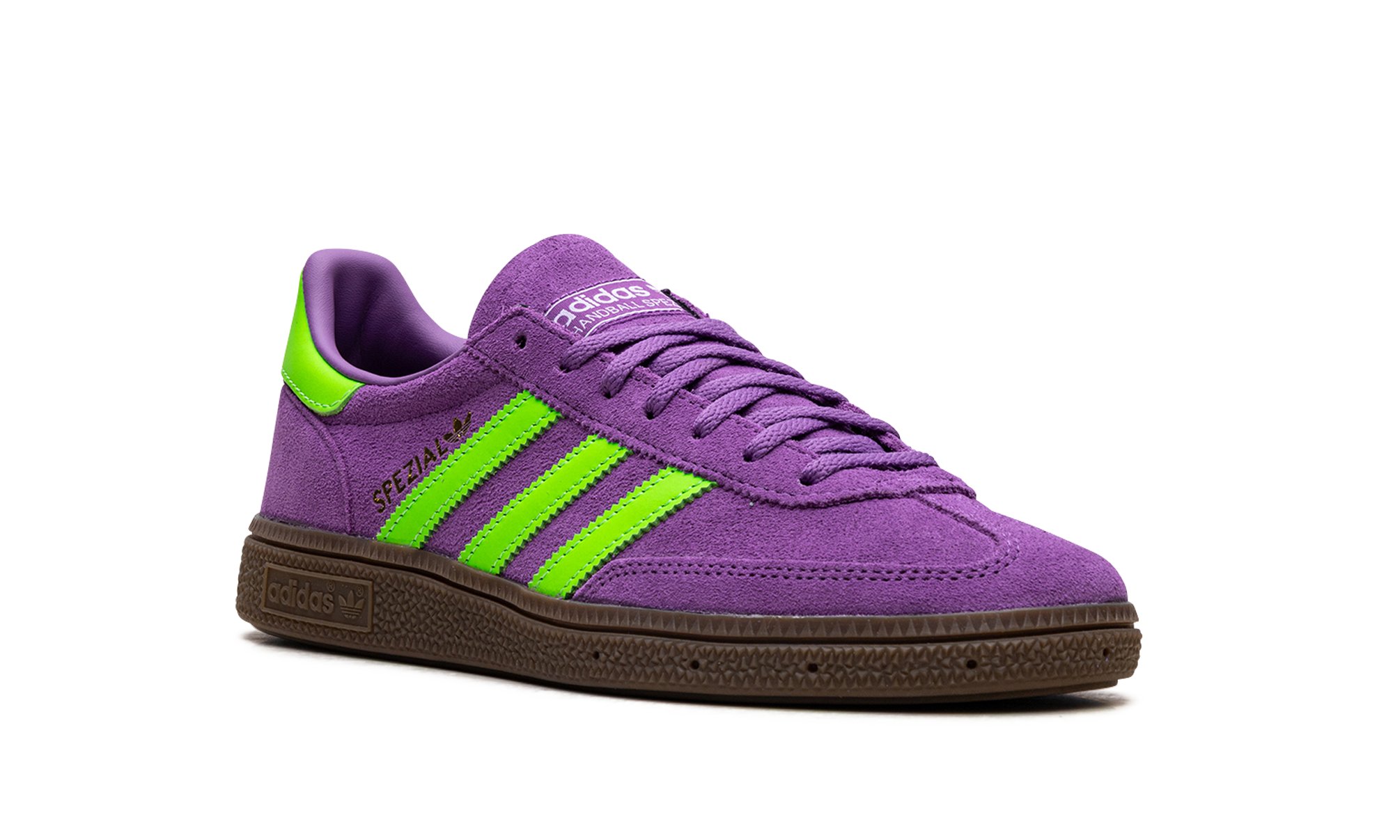 Adidas Handball Spezial Elastic WMNS Active Purple Solar Green JS0251