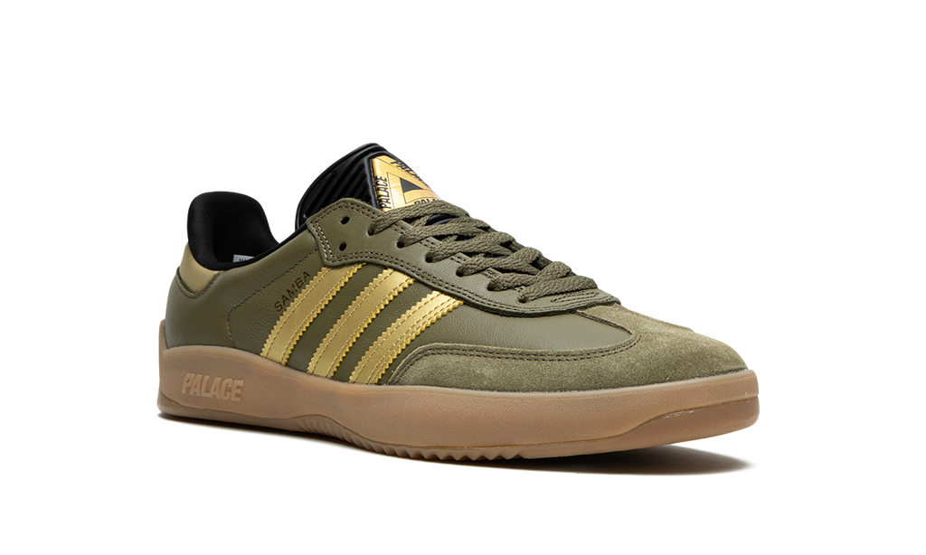 Adidas Puig Samba Palace - Olive Gold HQ6100