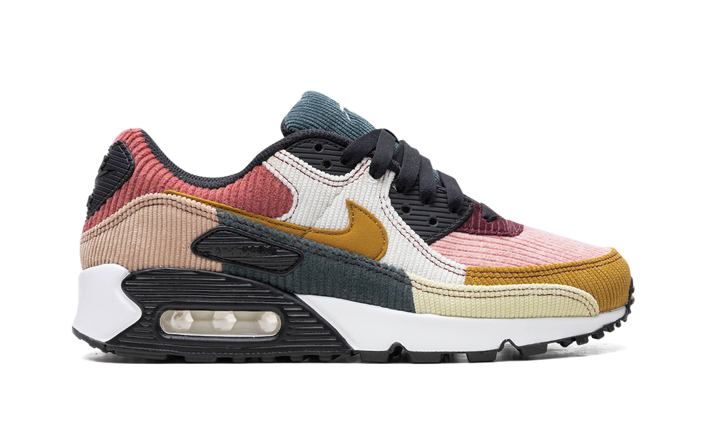 Nike AIR MAX 90 WMNS Multi-Color Corduroy FB8455 001
