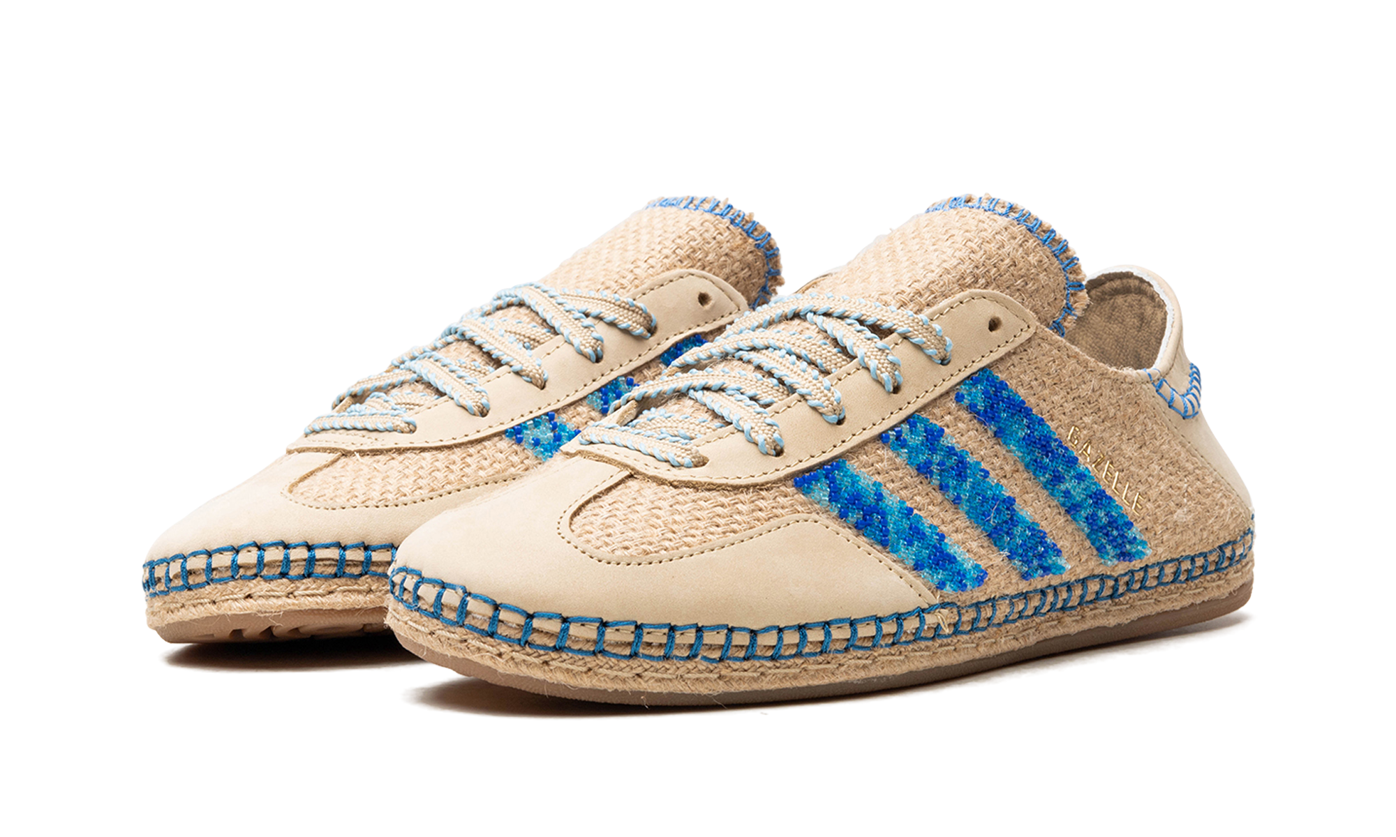 Adidas Gazelle CLOT - Linen Khaki / Light Blue IH3641