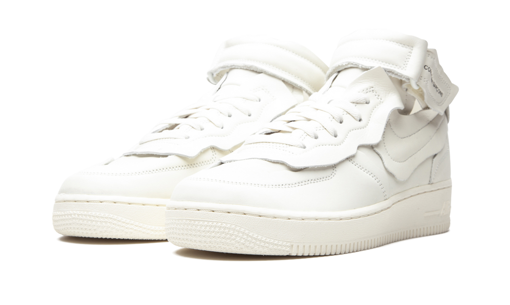 Nike Air Force 1 Mid Comme des Garcons White