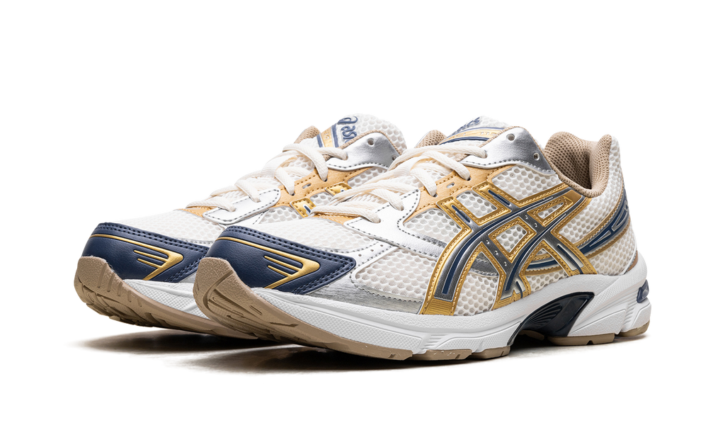 Asics Gel-1130 Cream Pure Silver Gold Blue 1203A787 100