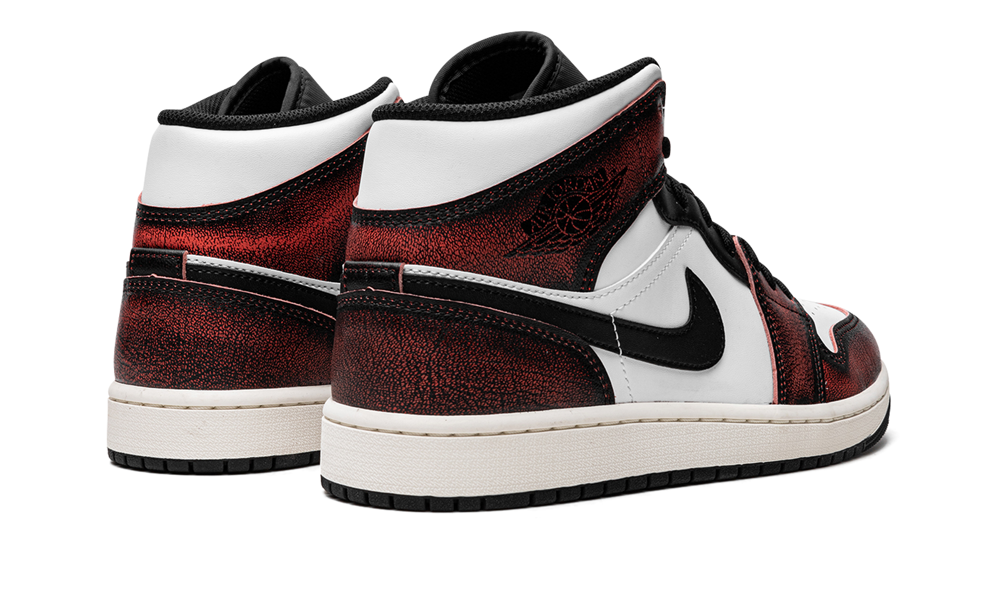 Air Jordan 1 Mid SE Wear-Away - Infrared DV9565 006