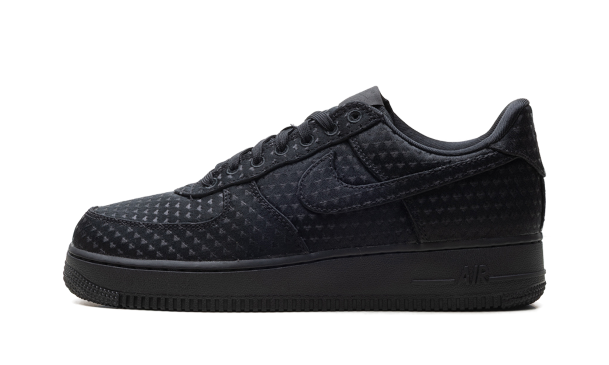 Nike Air Force 1 Low WMNS Valentine's Day - Triple Black IQ9965 001