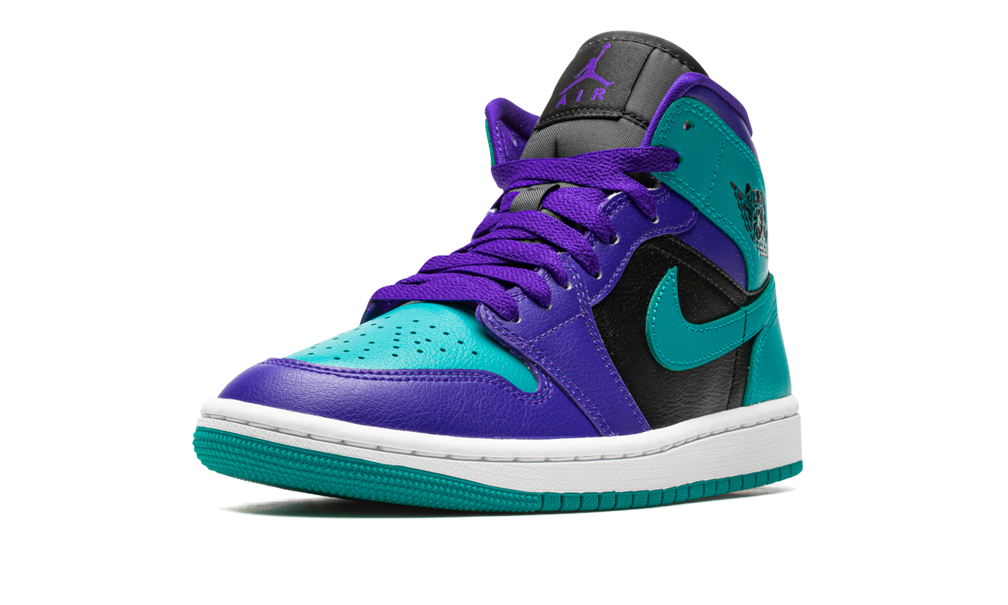 AIR JORDAN 1 MID WMNS Black Grape BQ6472 502