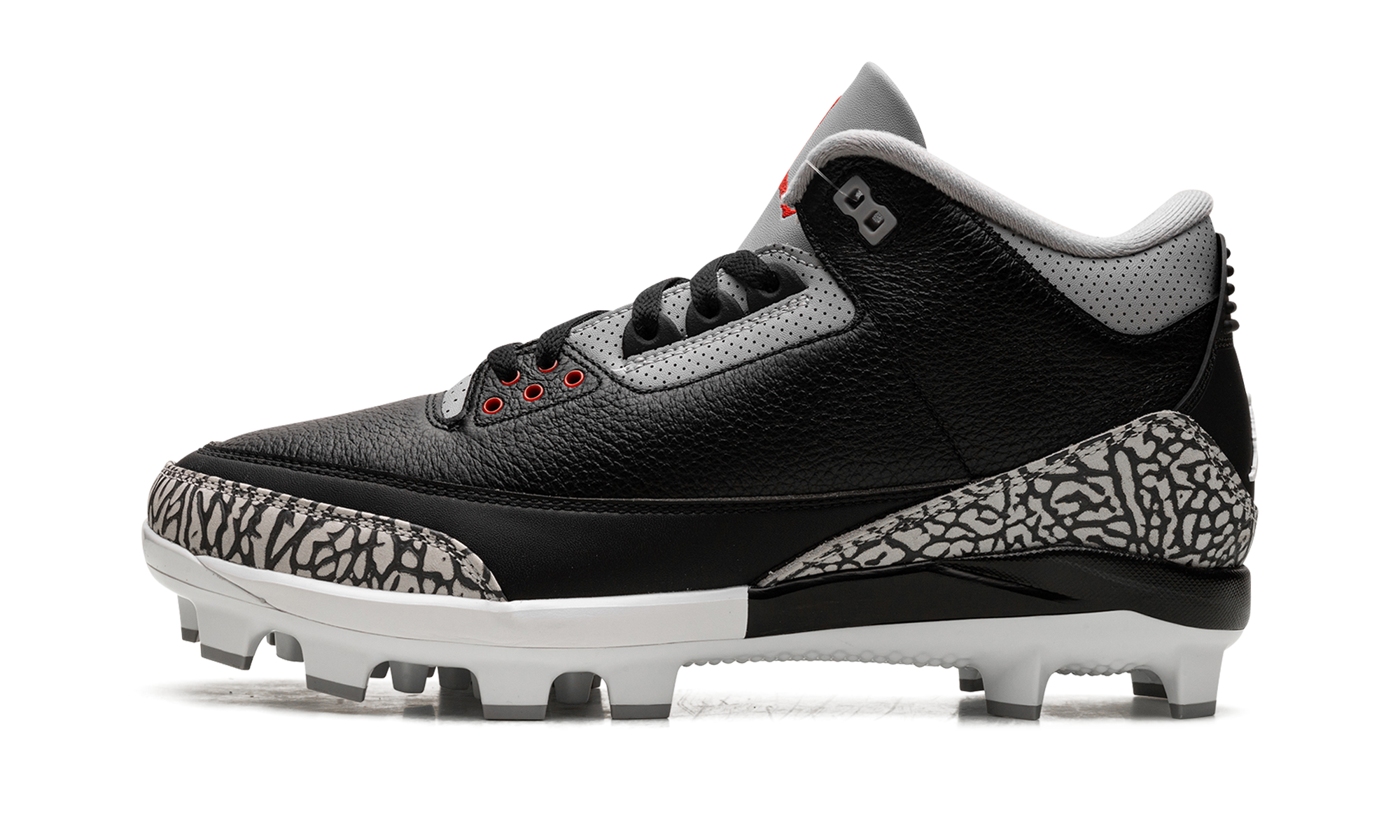 Air Jordan 3 Cleats Black Cement FZ8627 001