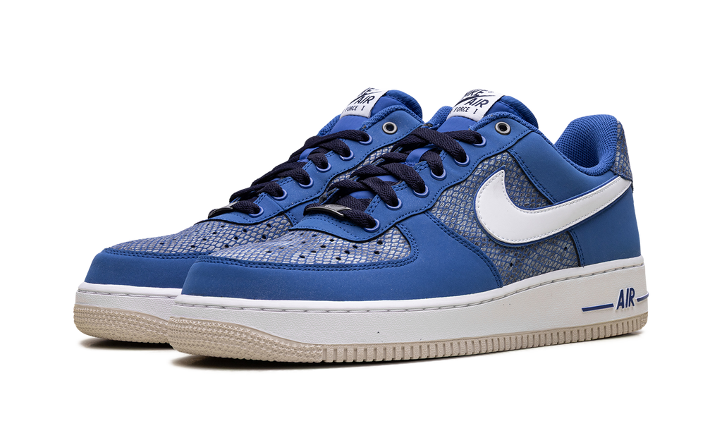 Nike Air Force 1 Snake Skin Blue 488298 410