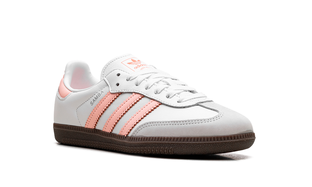 Adidas Samba OG WMNS White Clear Orange Gum JH5687