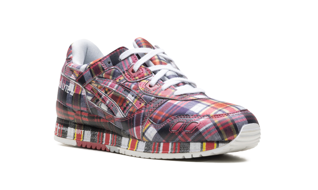 Asics Gel-Lyte 3 07 Remastered Comme des Garçons SHIRT Red Plaid 1203A824 600