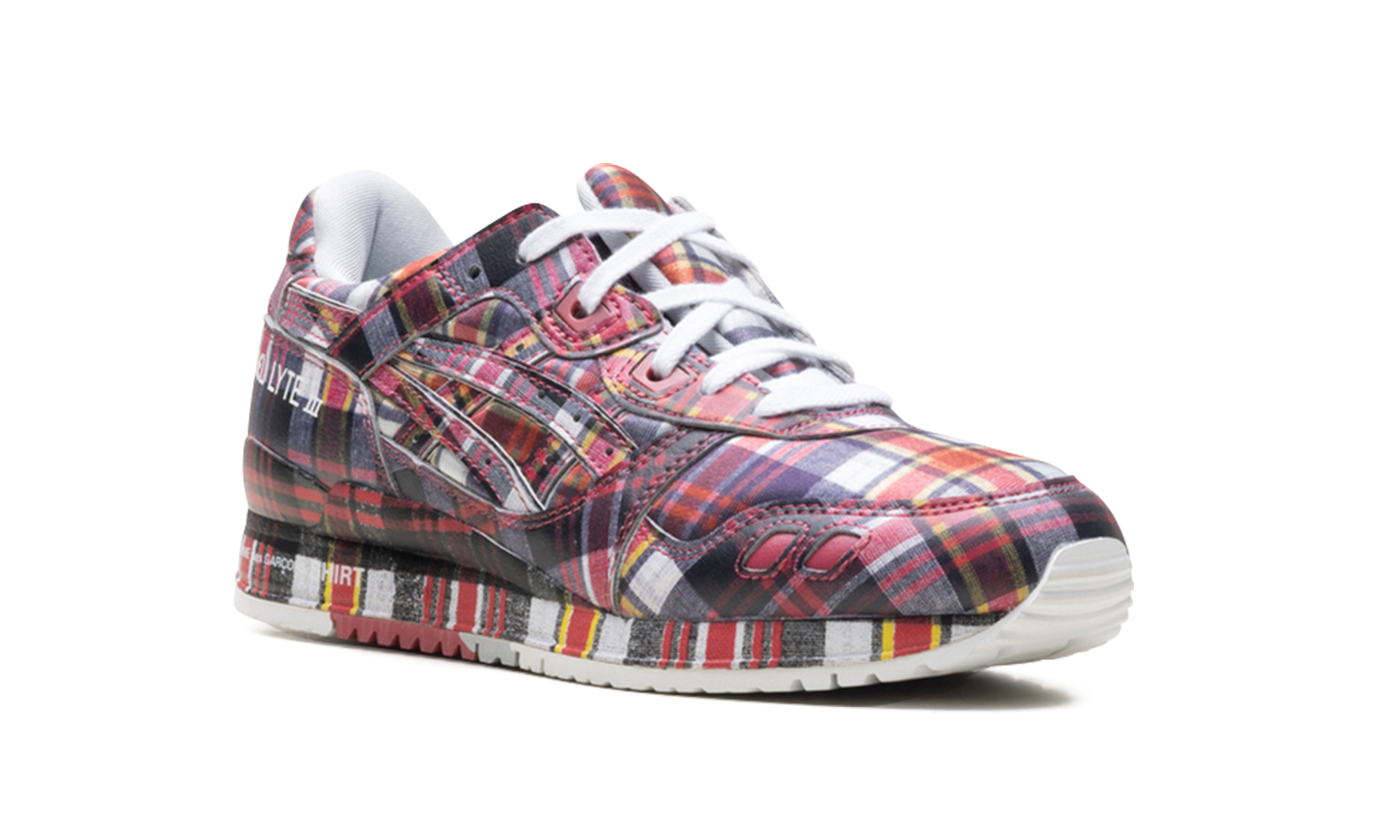 Asics Gel-Lyte 3 07 Remastered Comme des Garçons SHIRT Red Plaid 1203A824 600