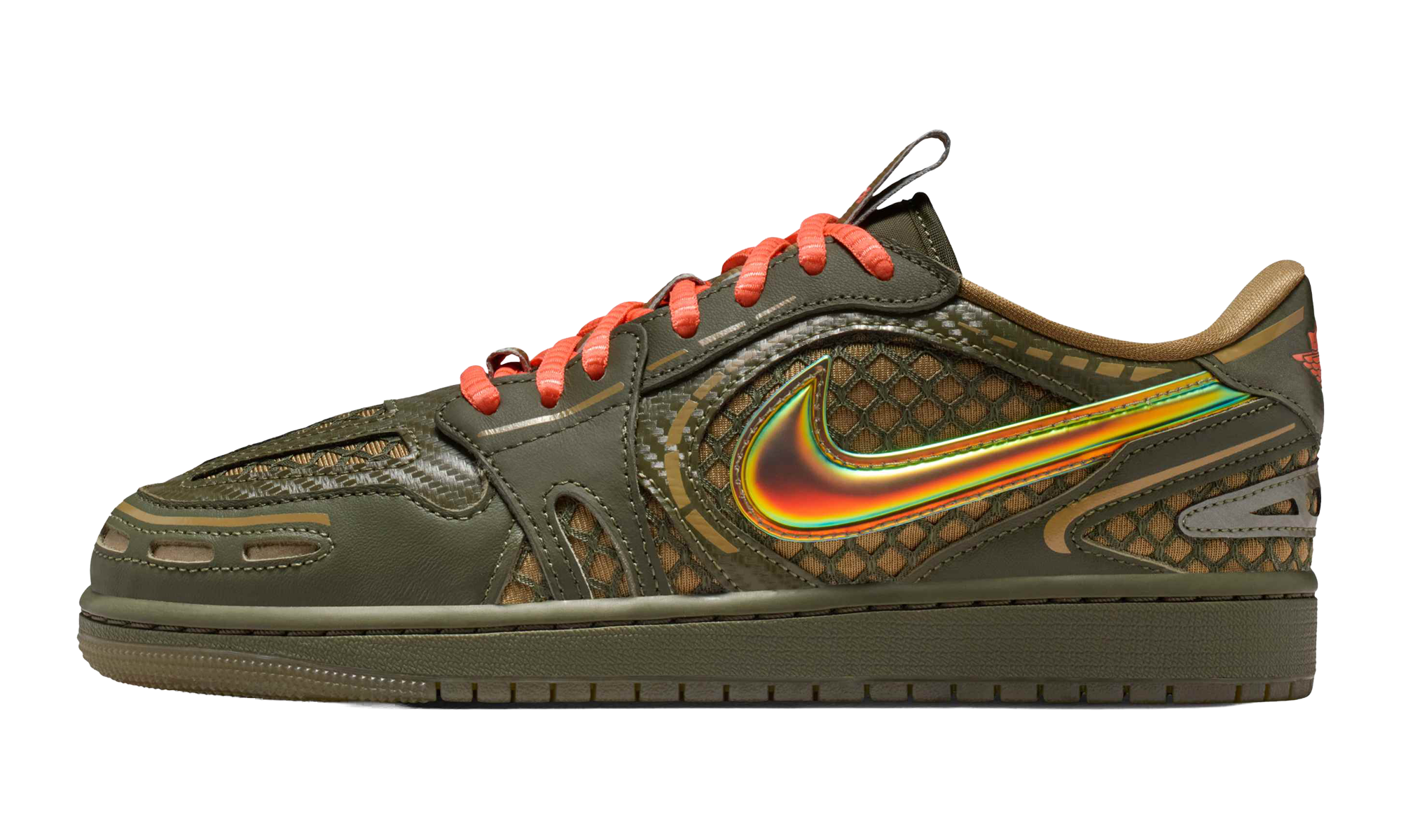 Jordan 1 Low Method of Make V3 WMNS Brown Kelp Cargo Khaki HQ2186-300
