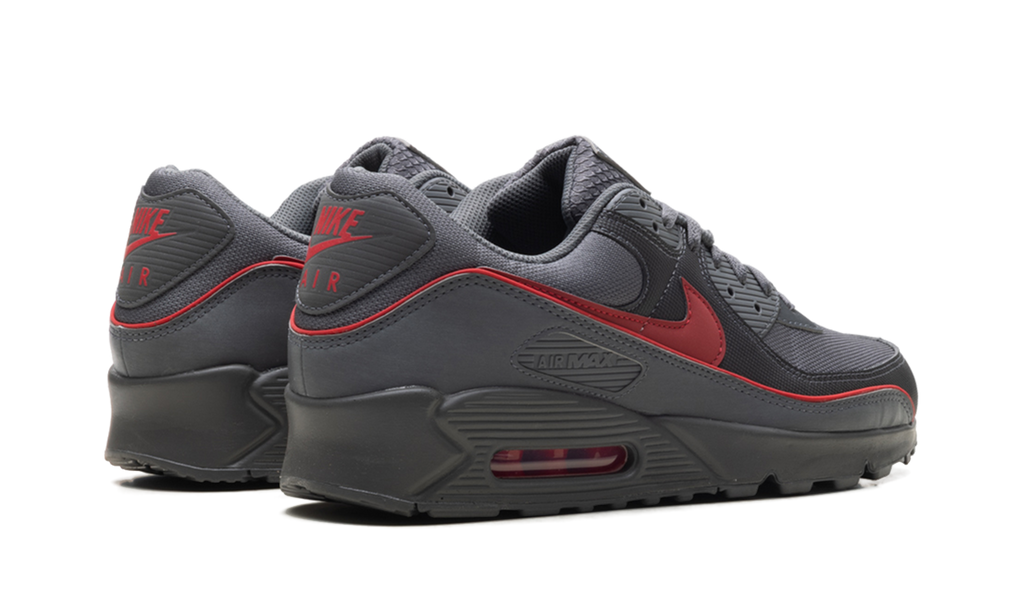 Nike Air Max 90 Premium Iron Grey University Red HV4517 001