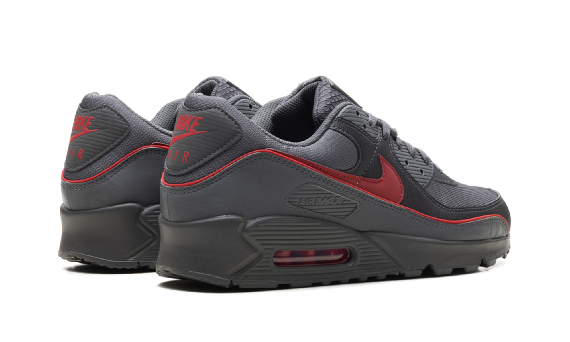 Nike Air Max 90 Premium Iron Grey University Red HV4517 001