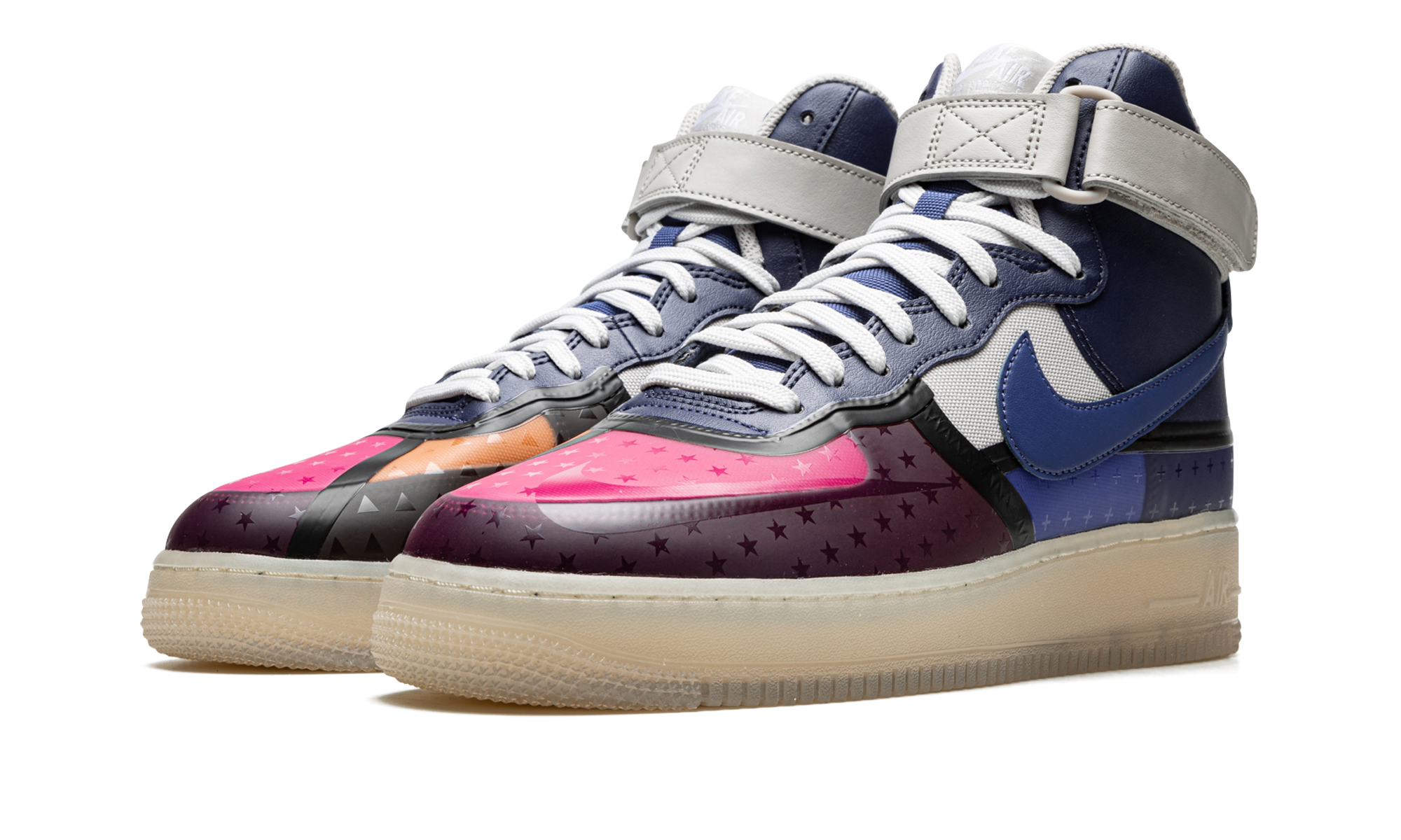 Nike Air Force 1 High '07 Premium Thunder Blue Pink Prime DV1015 437