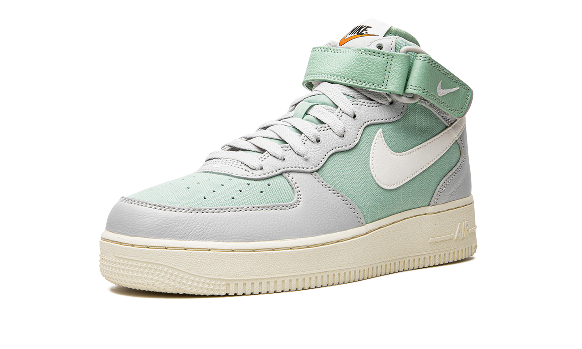 Nike Air Force 1 Mid '07 LX Grey Fog Enamel Green DQ8766 002