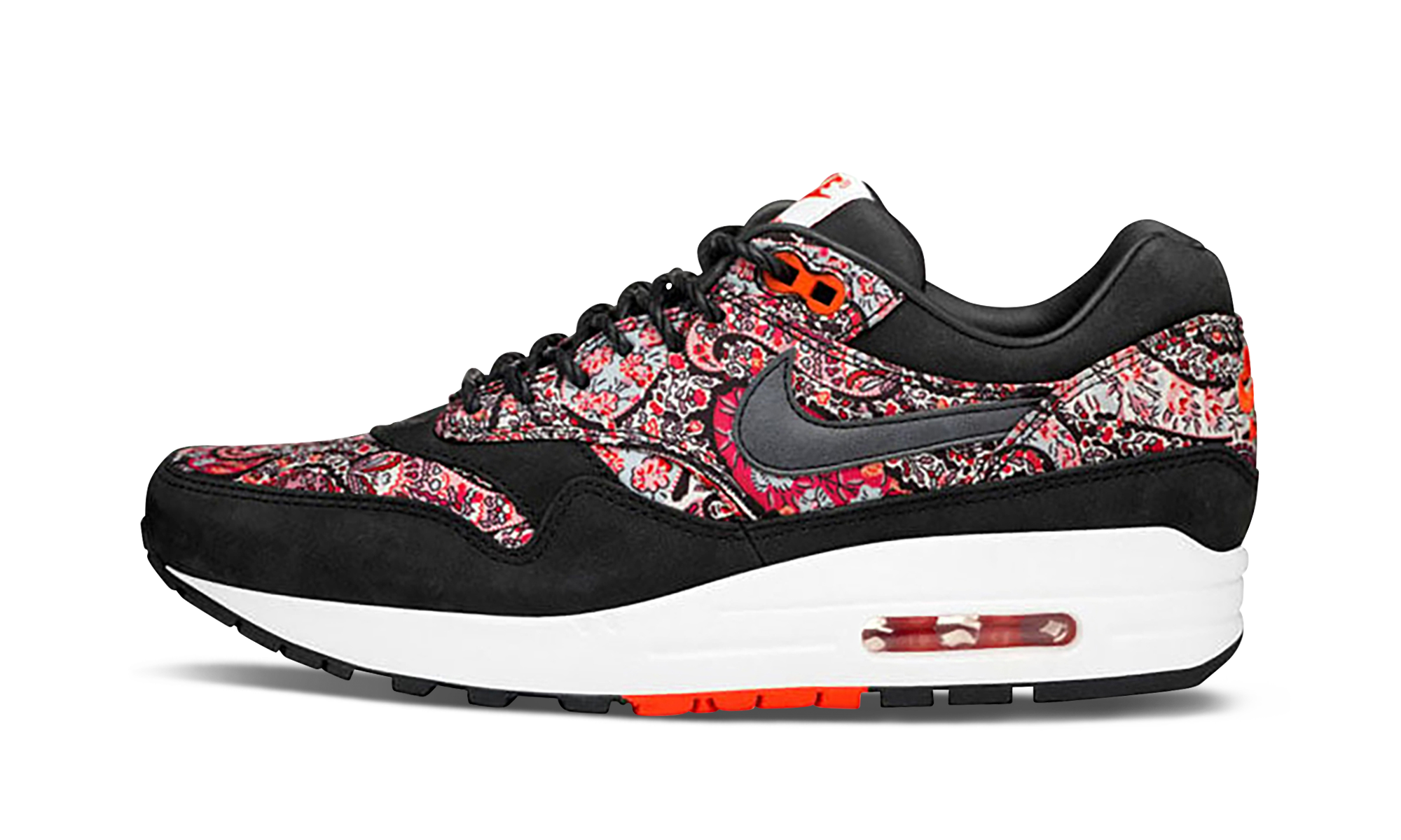 Nike Air Max 1 LIB QS WMNS Liberty Black Paisley 540855 006