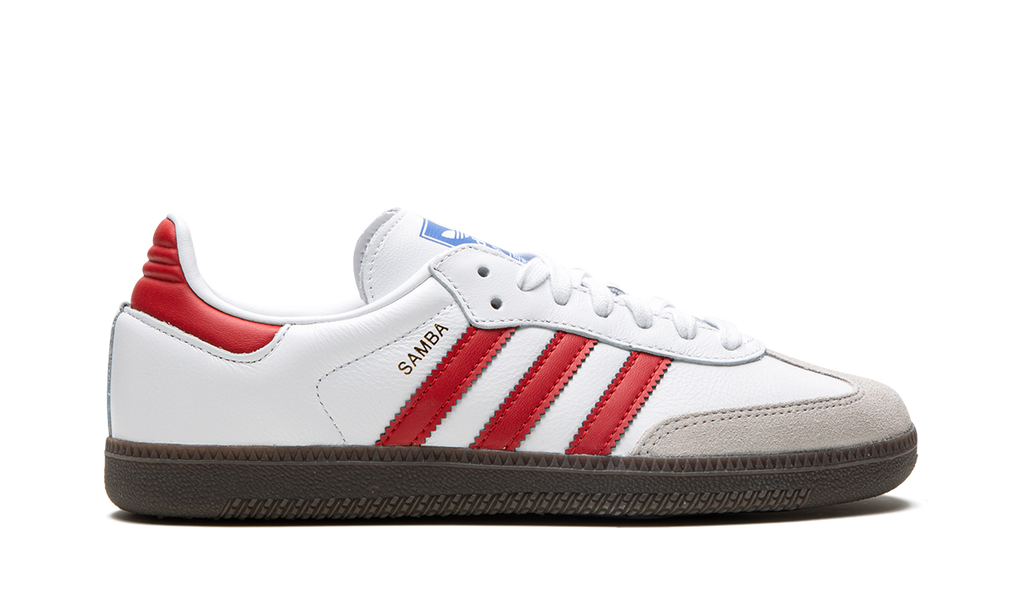 Adidas Samba OG White / Better Scarlet IG1025