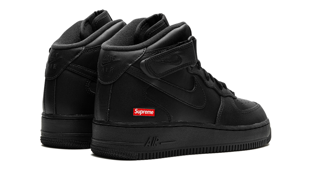 Nike Air Force 1 Mid Supreme - Mini Box Logo Black FZ8784 001