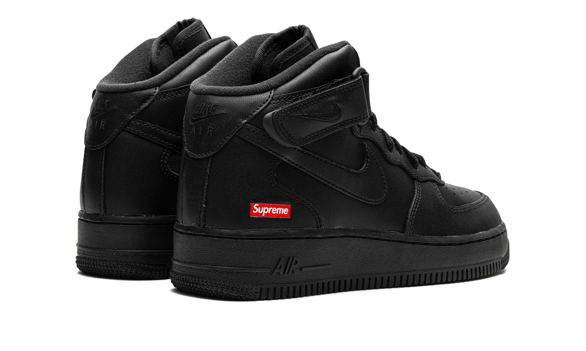 Nike Air Force 1 Mid Supreme - Mini Box Logo Black FZ8784 001