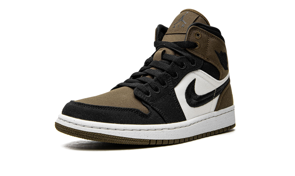 AIR JORDAN 1 MID SE WMNS Olive Toe DV0427 301