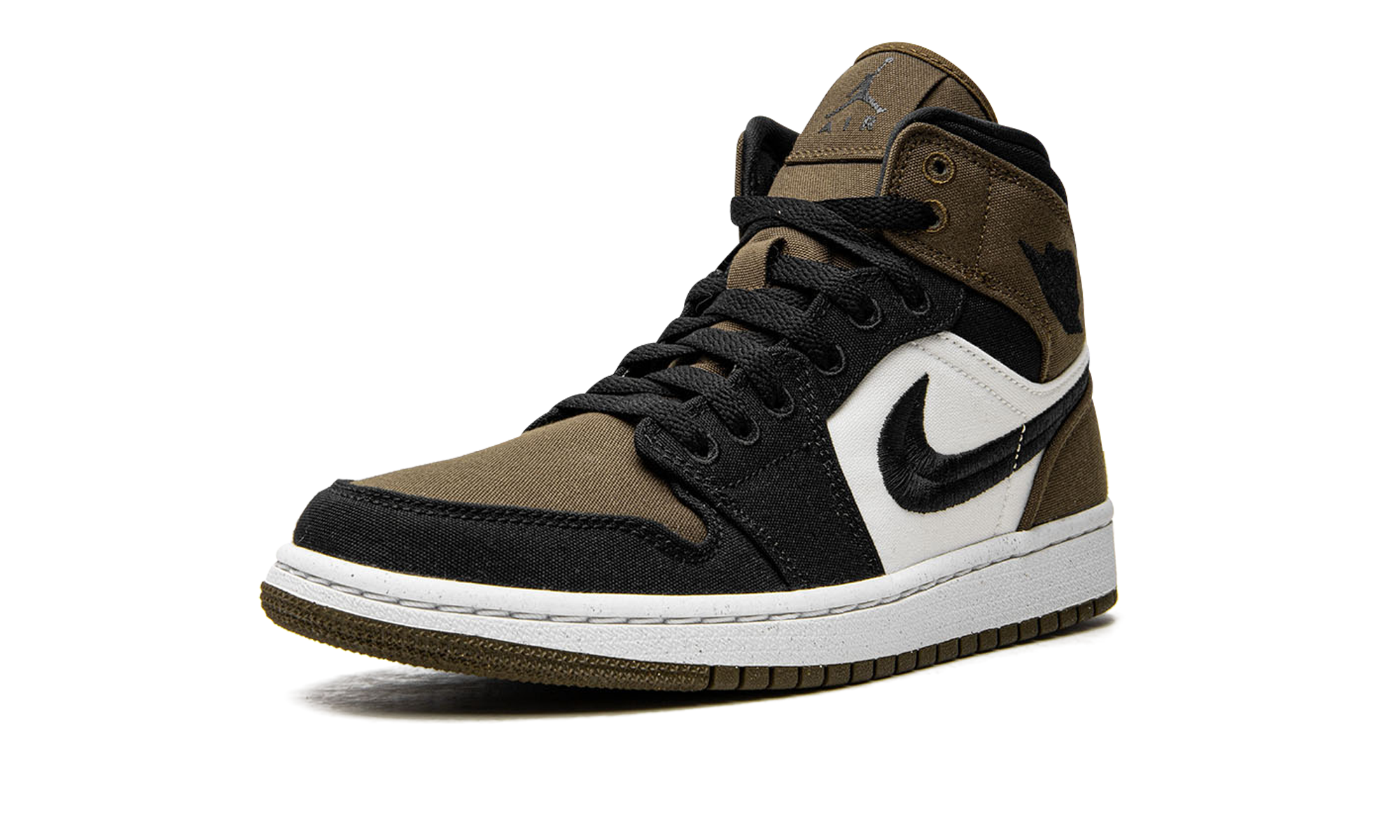 AIR JORDAN 1 MID SE WMNS Olive Toe DV0427 301