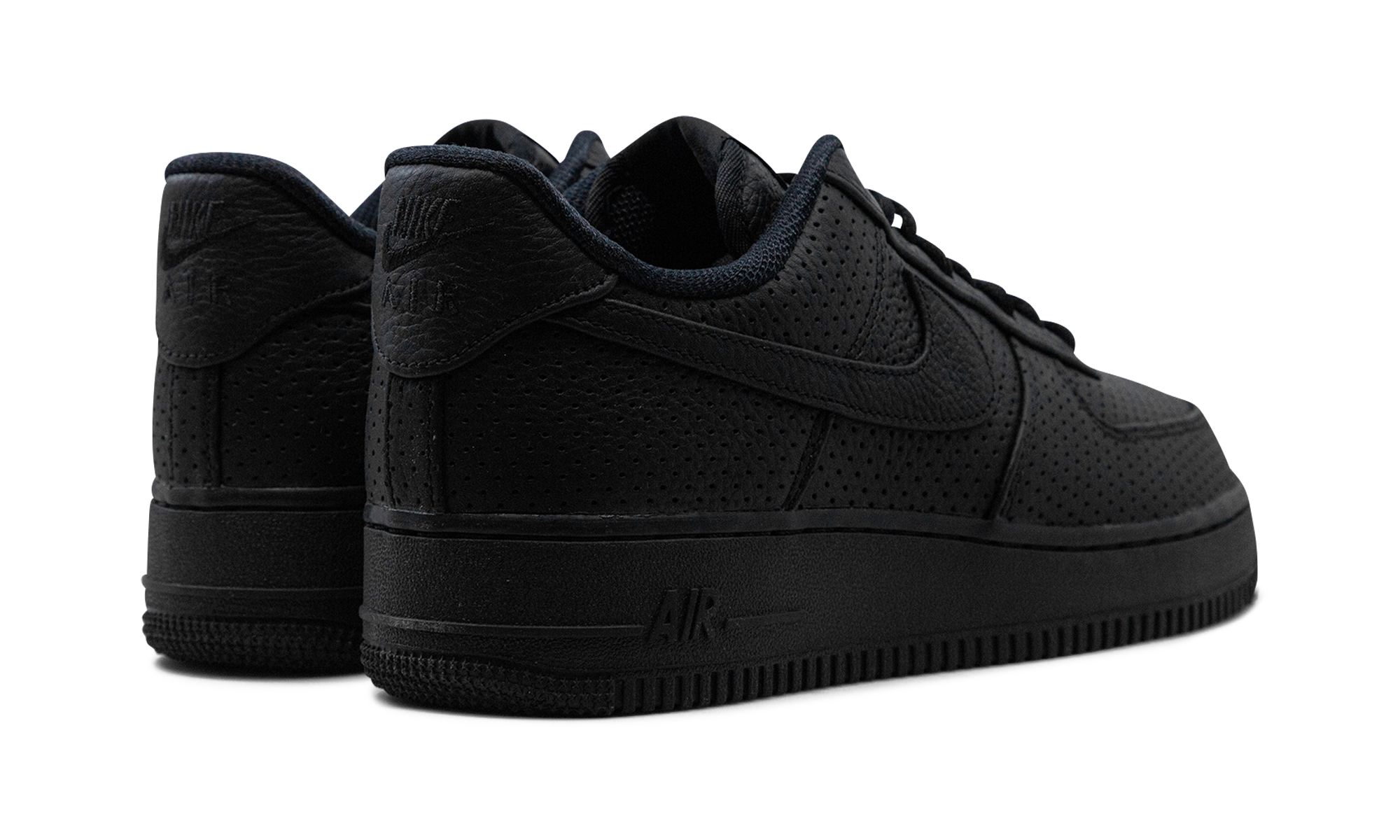 Nike Air Force 1 Low SP Triple Black Perforated HF8189 001