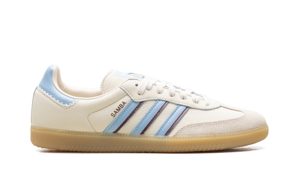 Adidas Samba OG Wonder White / Celestial Blue JS5041