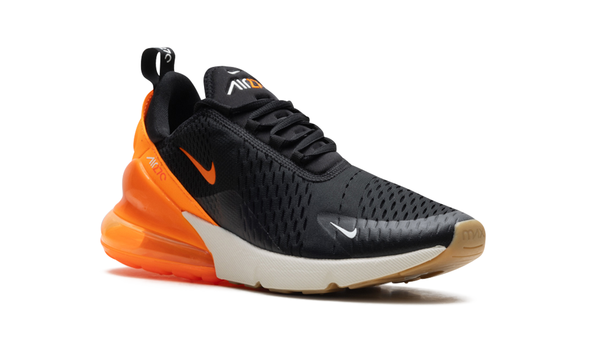 Nike Air Max 270 Black/Total Orange-Bright Crimson AH8050 030