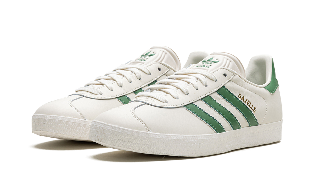 Adidas Gazelle Off White Green