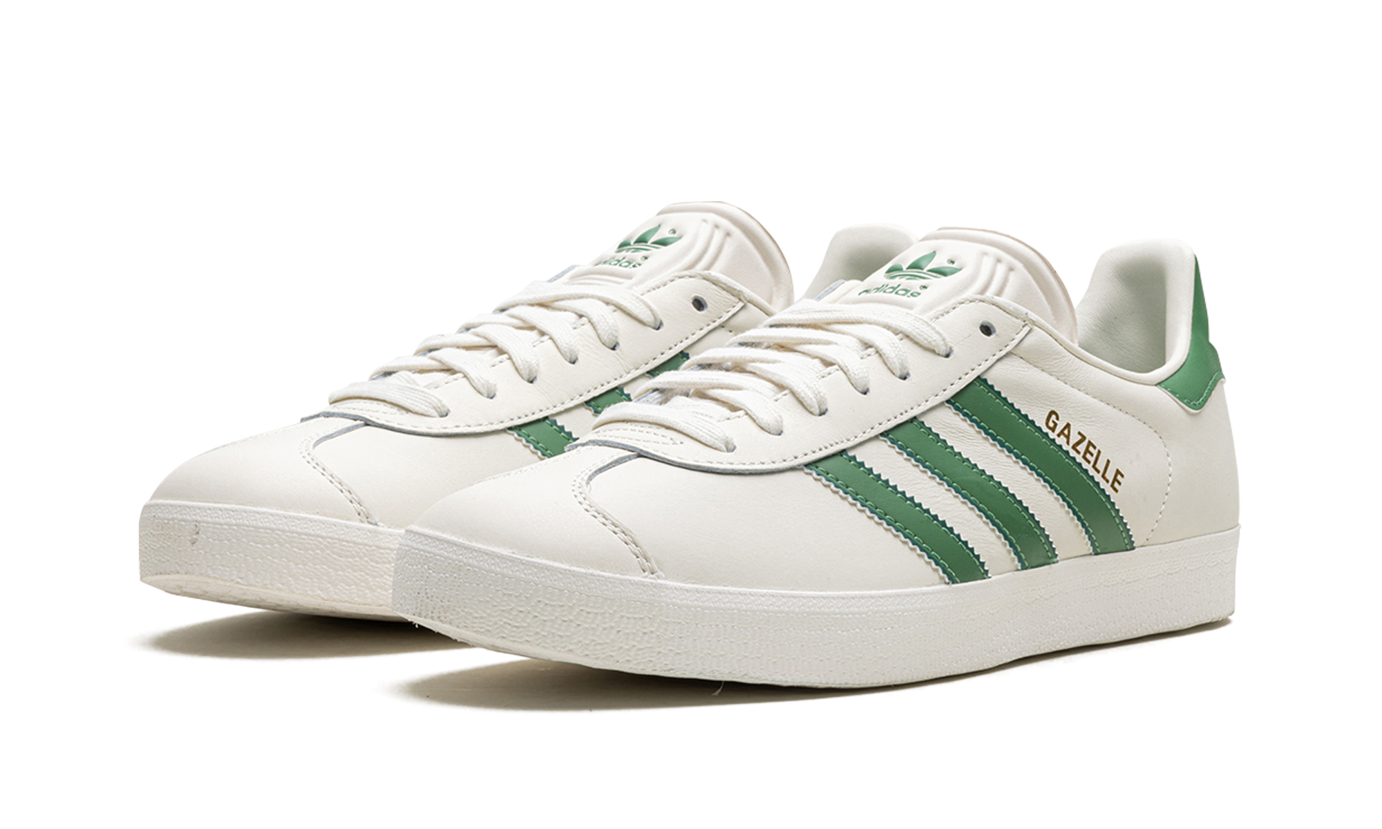 Adidas Gazelle Off White Green