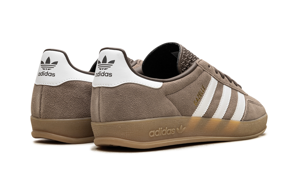 Adidas Gazelle Indoor Earth Strata White Gold Metallic JQ0175