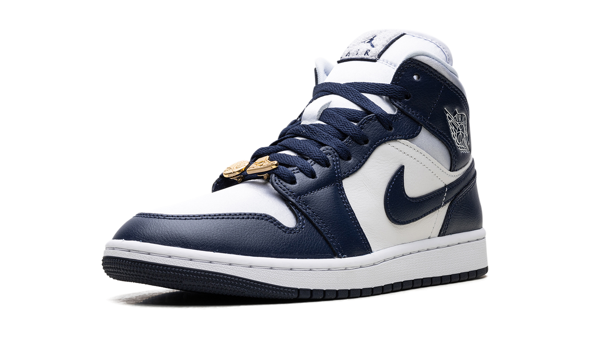 Jordan 1 Mid WMNS Football Grey White Midnight Navy FZ8777 044