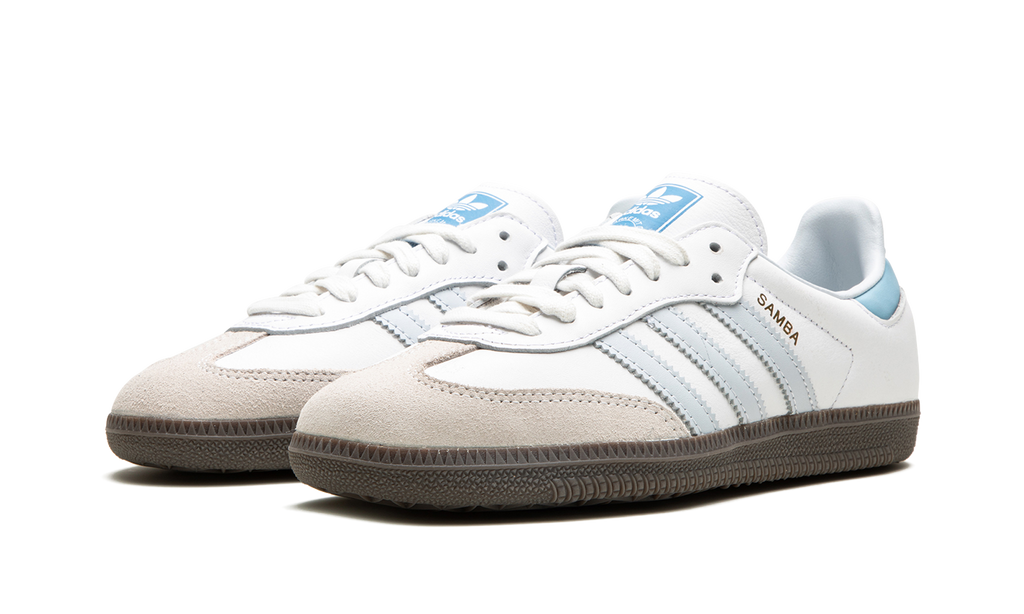Adidas Samba OG White / Halo Blue ID2055